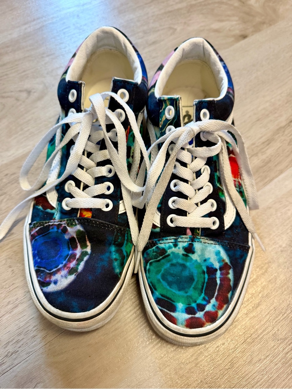 Vans Tie-Dye Canvas Sneakers Men’s Size 7.5